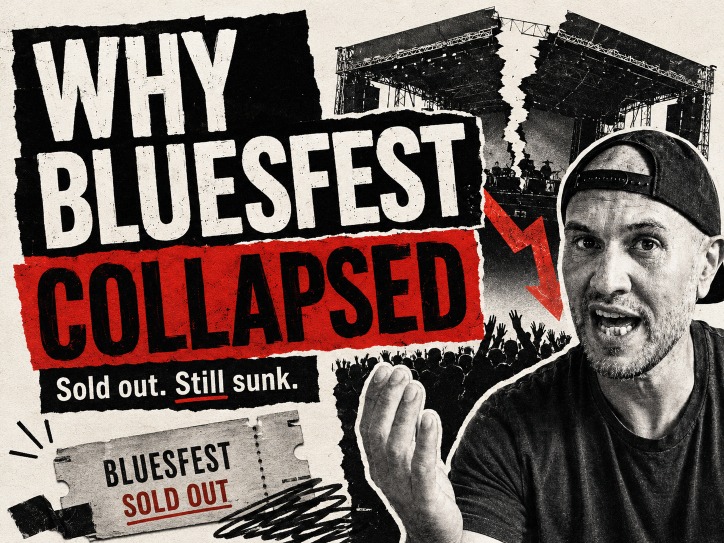 The REAL Reason Bluesfest Fell Apart: From Sold Out to Collapse