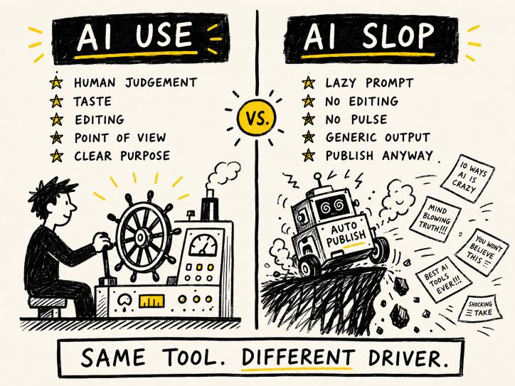 Same tool. Different driver.